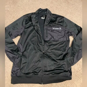 Hurley Nolan track jacket, black sz L